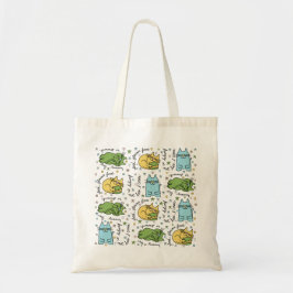 Bolsa Tote Saco de Tota de Orçamento "Gatinho, Gatinho"