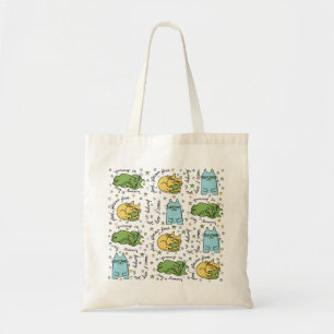 Bolsa Tote Saco de Tota de Orçamento "Gatinho, Gatinho"