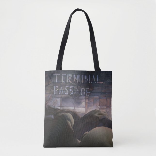 Bolsa Tote Saco de tota de Passagem Terminal (Frente)