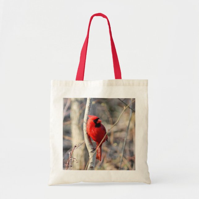 Bolsa Tote Saco de Tota de Perch Cardinal de Chipset (Frente)