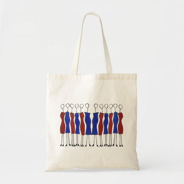 Bolsa Tote Saco de Tota (desenhado à mão pela porta) (Frente)