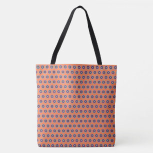 Bolsa Tote Saco de Tota do Círculo Geométrico - Na moda e Ver