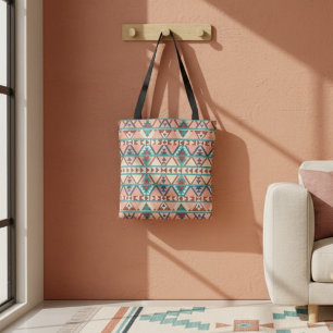 Bolsa Tote Saco de Tota do Estilo Geométrico Sudoeste Moderno
