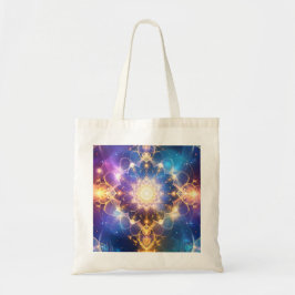 Bolsa Tote Saco de Tota do Lotus Mandala Abstrato