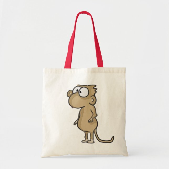 Bolsa Tote Saco de Tota do Macaco Chubby (Frente)