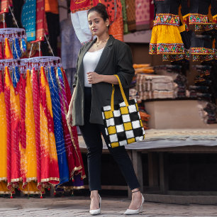 Bolsa Tote Saco de Tota do Monocromo Amarelo