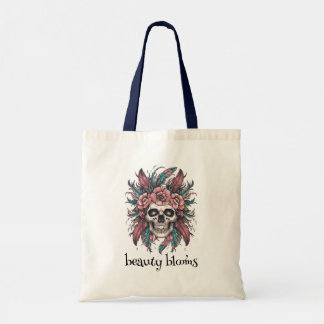 Bolsa Tote Saco de Tota do Skull Spooky