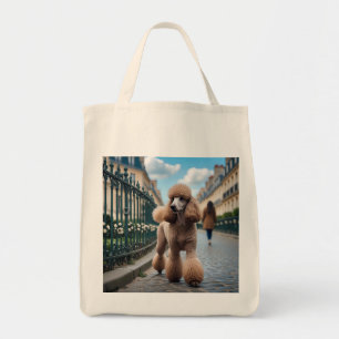 Bolsa Tote Saco de Tota Elegante de Poodle Standard