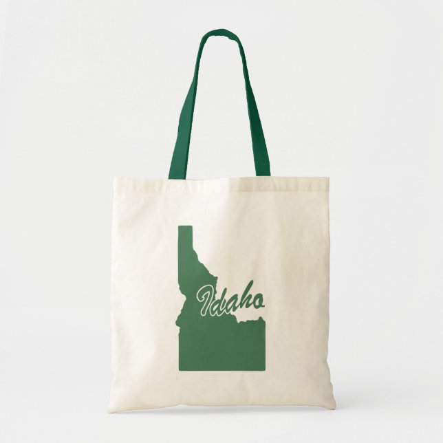 Bolsa Tote Saco De Tota Em Forma De Idaho (Frente)