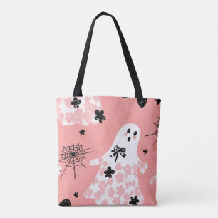 Bolsa Tote Saco de Tota Fantasma Fantasma Fantasma Spooky - C