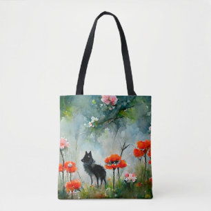 Bolsa Tote Saco de tota floral selvagem