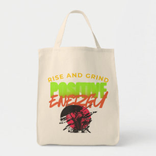 Bolsa Tote Saco de Tota Gráfico Motivacional