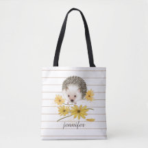 Saco de Tota Personalizado de Hedgehog