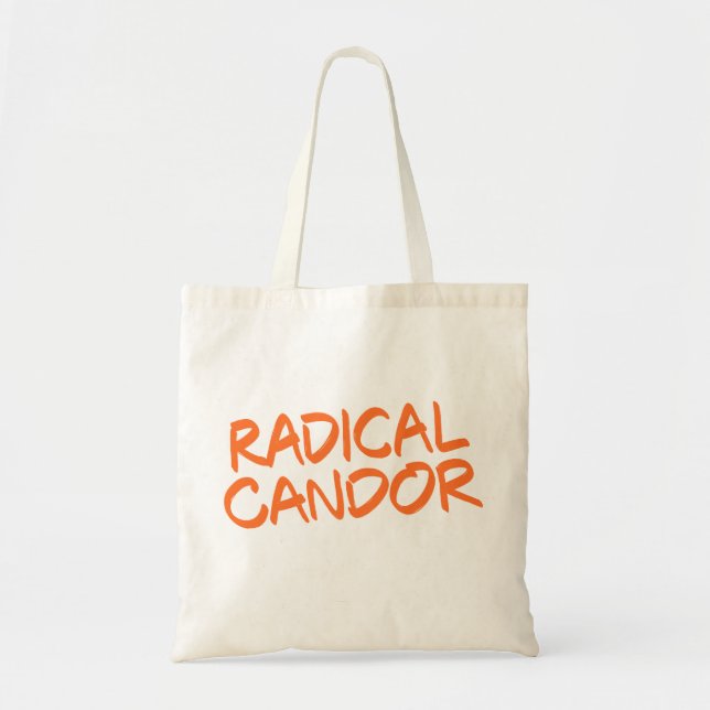 Bolsa Tote Saco de Tota Radical Candor (Frente)