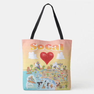 Bolsa Tote Saco de Tota Sunset SoCal