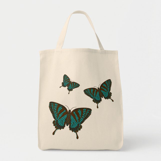 Bolsa Tote Saco de Tota Swallowtail Nativo (Frente)