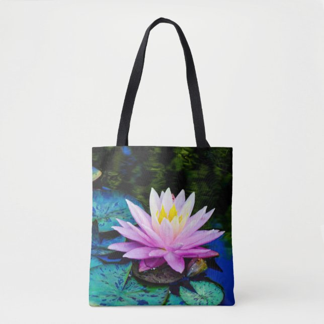 Bolsa Tote Saco de Tota Waterlily Pond (Frente)