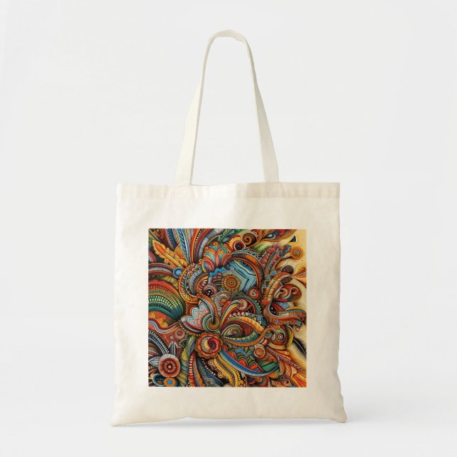 Bolsa Tote saco de totas de orçamento (Frente)