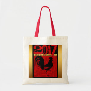 Bolsa Tote Saco de Tote 1 Personalizado para o Ano do Rooster