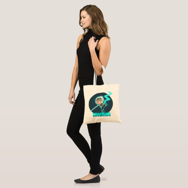 Bolsa Tote Saco de Tote Bennett Bennett com Choque de Genshin (Frente (modelo))