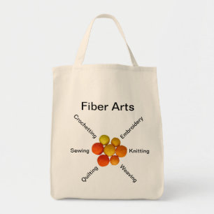 Bolsa Tote Saco de Tote - Bolas de Fios de Artes