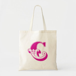 Bolsa Tote Saco de Tote "C" Monograma