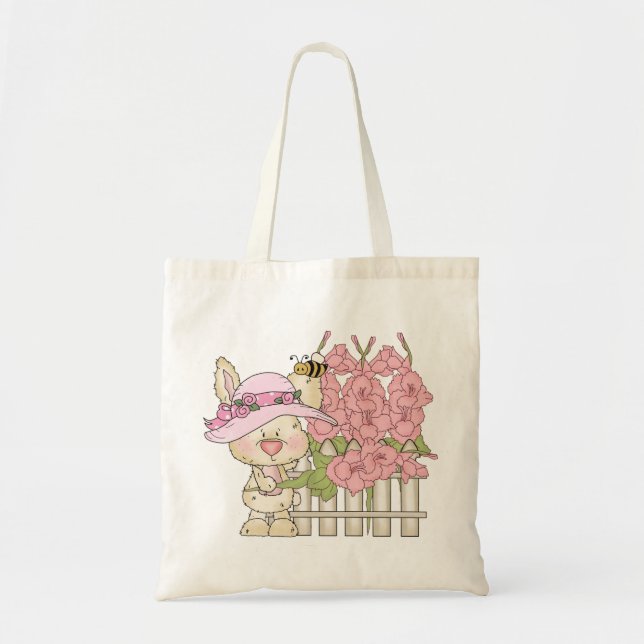 Bolsa Tote Saco de Tote Coelho da Páscoa (Frente)