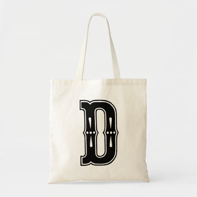 Bolsa Tote Saco de Tote "D" Monograma (Frente)