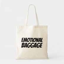 Saco de Tote da Bagagem Emocional