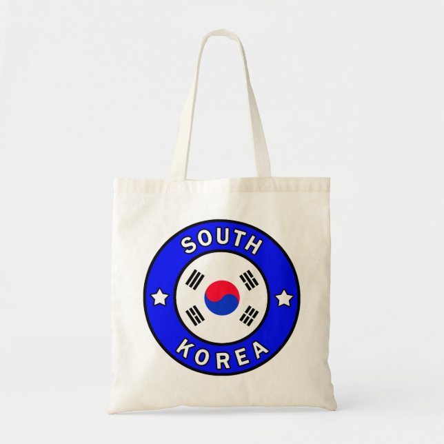 Bolsa Tote Saco de tote da Coreia do Sul (Frente)