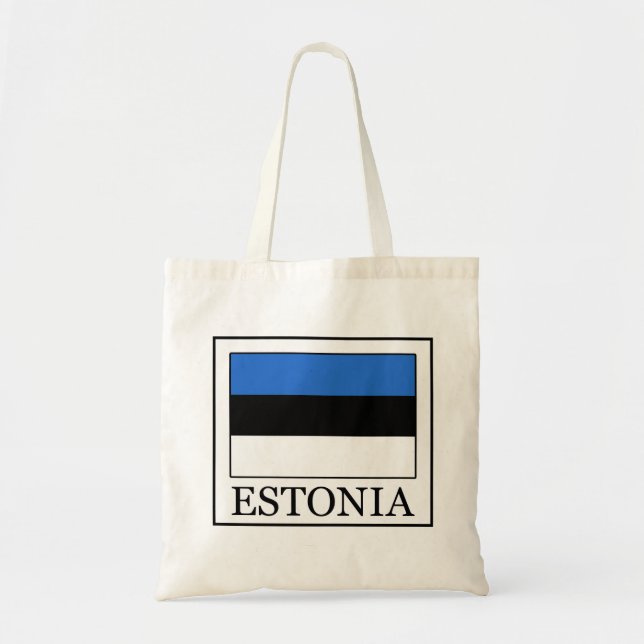 Bolsa Tote Saco de tote da Estônia (Frente)