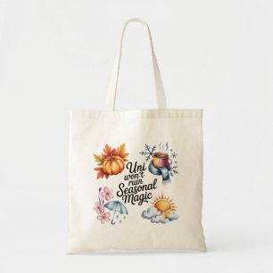 Bolsa Tote Saco de Tote da Faculdade de Magia Sazonal
