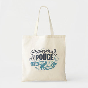 Bolsa Tote Saco de Tote da Polícia de Gramática