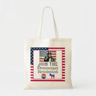 Bolsa Tote Saco de Tote da Revolução Democrática