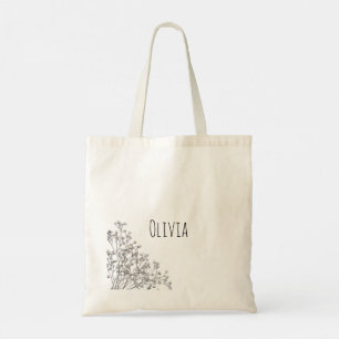 Bolsa Tote Saco de Tote das Flores Bonitas e Elegantes