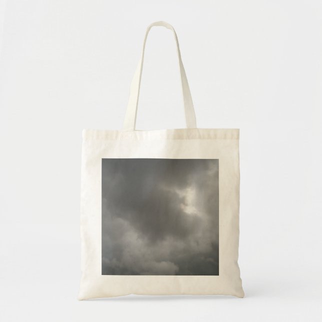 Bolsa Tote Saco de Tote das Nuvens de Tempestade (Frente)