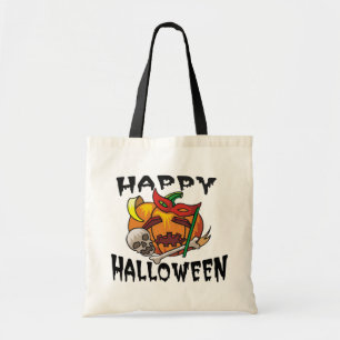 Bolsa Tote Saco de Tote de Abóbora do Halloween