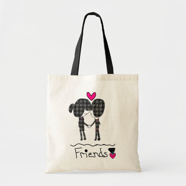 Bolsa Tote Saco de Tote de Amigos (Frente)