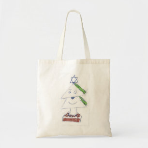 Bolsa Tote Saco de Tote de Árvore Feliz de Natal
