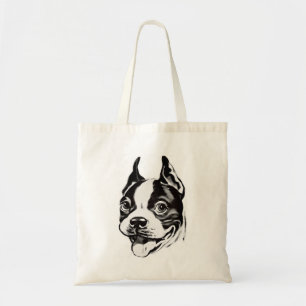 Bolsa Tote Saco de Tote de Boston Terrier