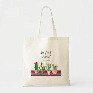 Bolsa Tote Saco de Tote de Cactus Floral Personalizado