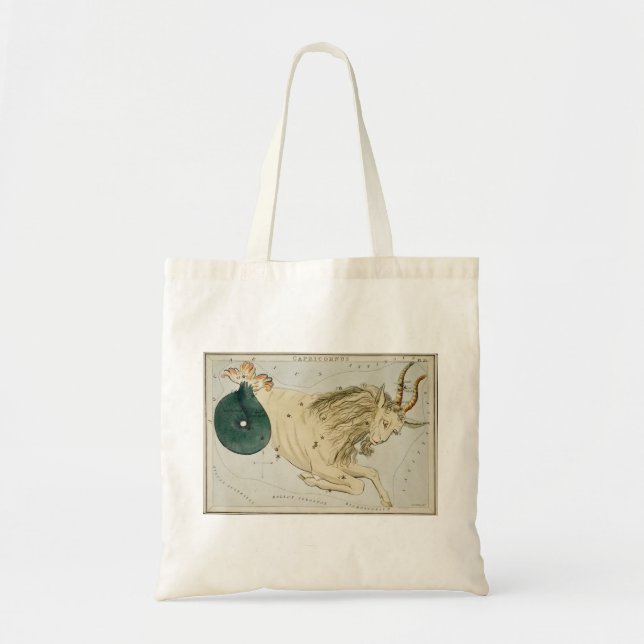 Bolsa Tote Saco de tote de Capricórnio (Frente)