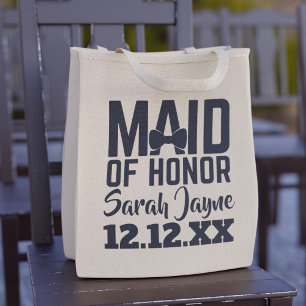 Bolsa Tote Saco de Tote de Casamento de Festa de Madrinha de 