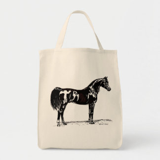 Bolsa Tote Saco de Tote de Cavalo Árabe