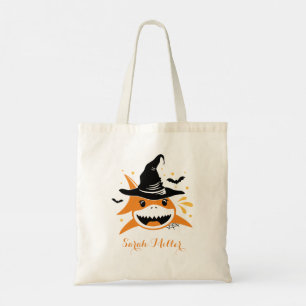 Bolsa Tote Saco de Tote de Chapéu de Bruxa de Tubarão