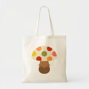 Bolsa Tote Saco de tote de cogumelos coloridos