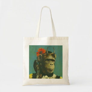Bolsa Tote Saco de Tote de Demônio Macaco