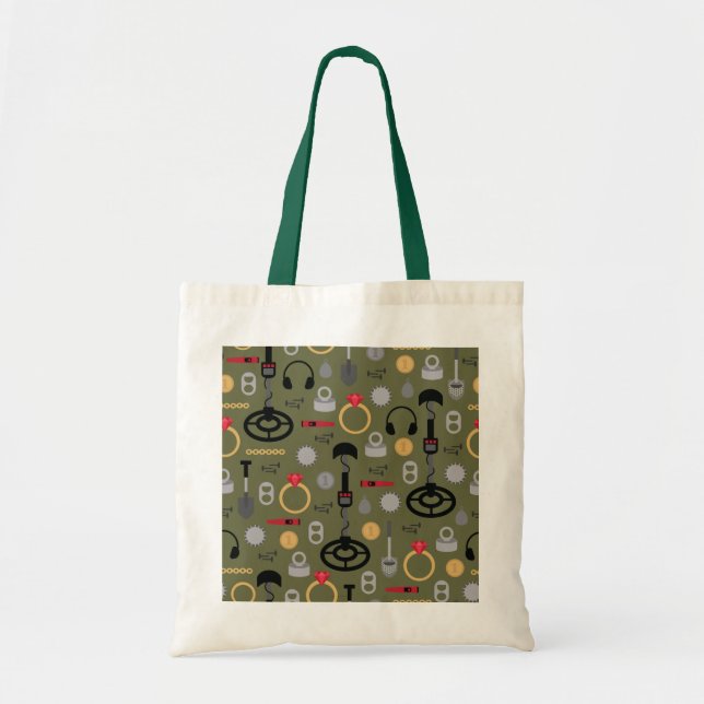 Bolsa Tote Saco de Tote de Detecção de Metal (Frente)