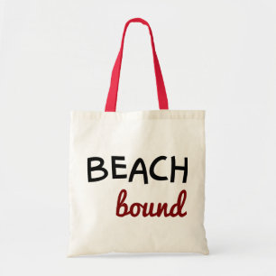 Bolsa Tote Saco de Tote de Entalhe de Praia Zazzle