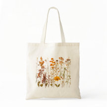 Saco de Tote de Flor Selvagem